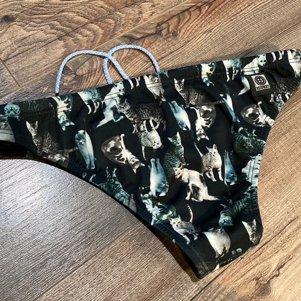 Jolyn bikini bottoms *cat print*